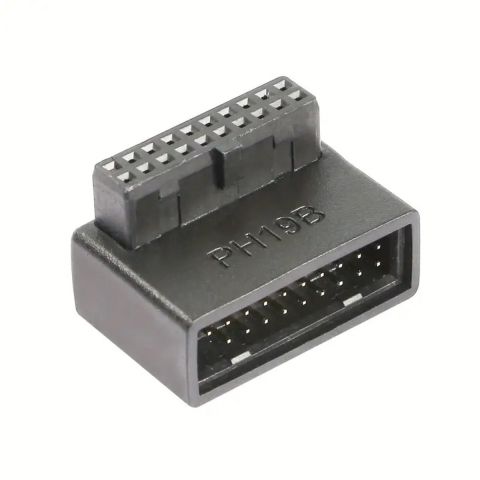 USB 3.0 19/20 Pin 90 Degree Adapter