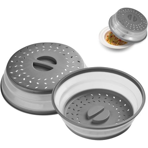 Collapsible Microwave Lid