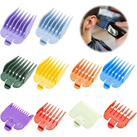 10pcs Hair Clipper Guide Comb