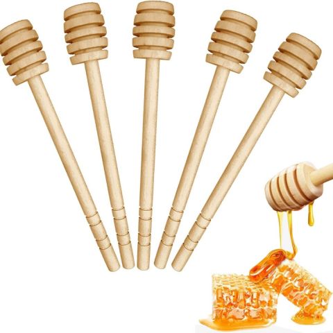  Wooden Honey Dipper Sticks