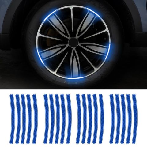 Car Wheel Hub Reflective Sticker