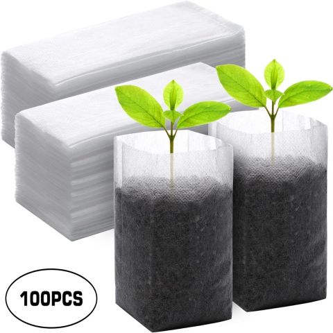 100pcs/opp Plants Nursery Bags