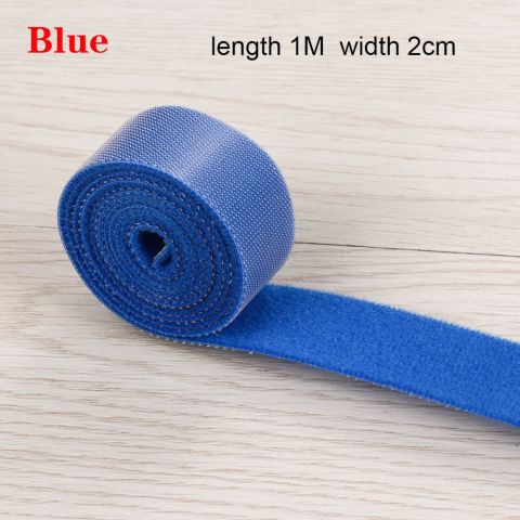Self Adhesive Cable Straps-Blue