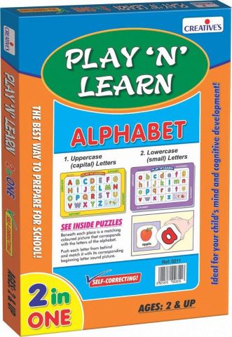 Play 'N' Learn - Small & Capital Letters