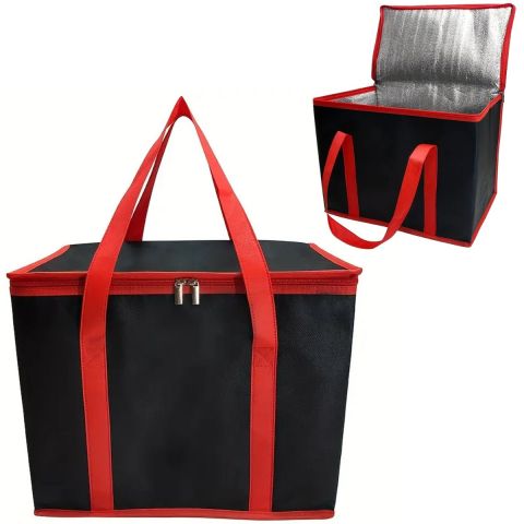 Portable Insulated Lunch Bag with Aluminum Foil Lining
