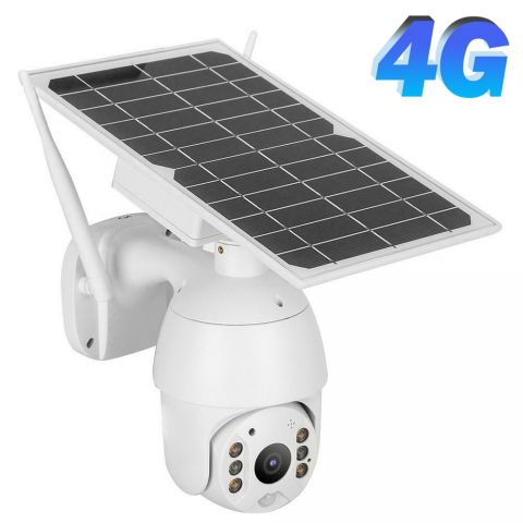 Solar Power WIFI 4G IP PTZ Camera